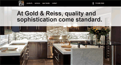 Desktop Screenshot of goldnreisskitchens.com