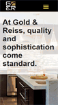 Mobile Screenshot of goldnreisskitchens.com